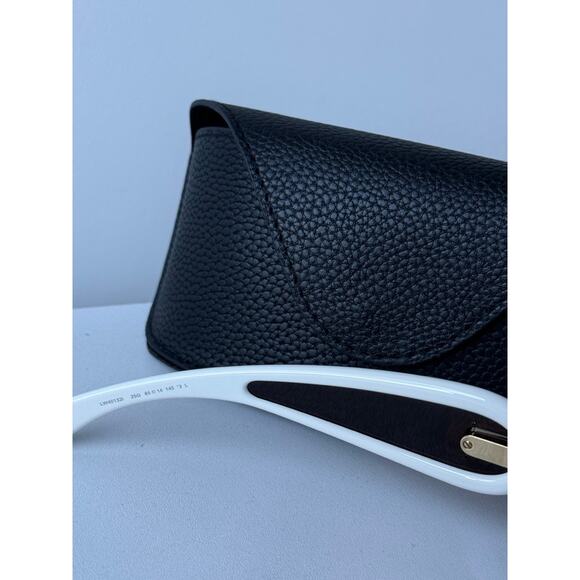 NEW Loewe LW40132I Sunglasses in White Gold Mirror main image 5
